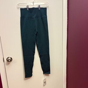 Women's High-Waisted Leggings - Teal